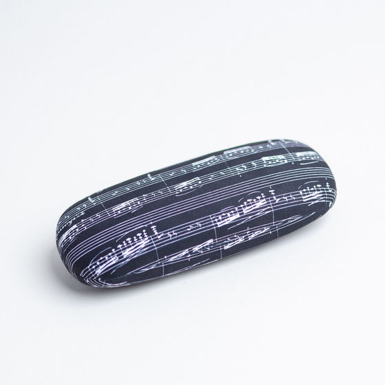 Glasses case with motif of symphonic poem "Vltava"