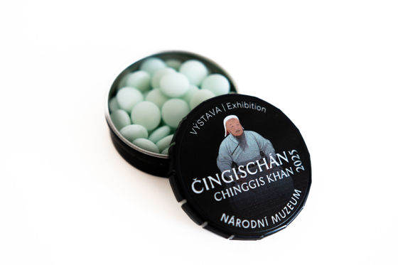 Menthol lozenges Chinggis Khan