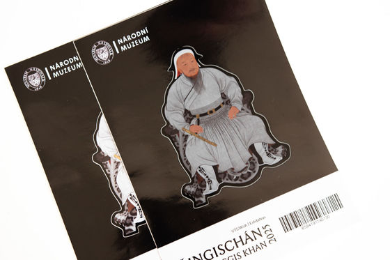 Sticker Chinggis Khan