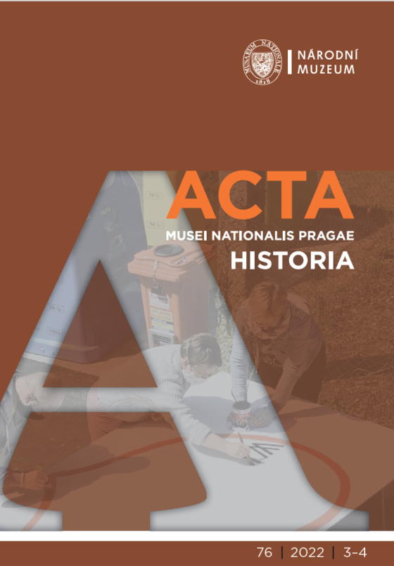 Acta Musei Nationalis Pragae – Historia 2022, 76, 3–4