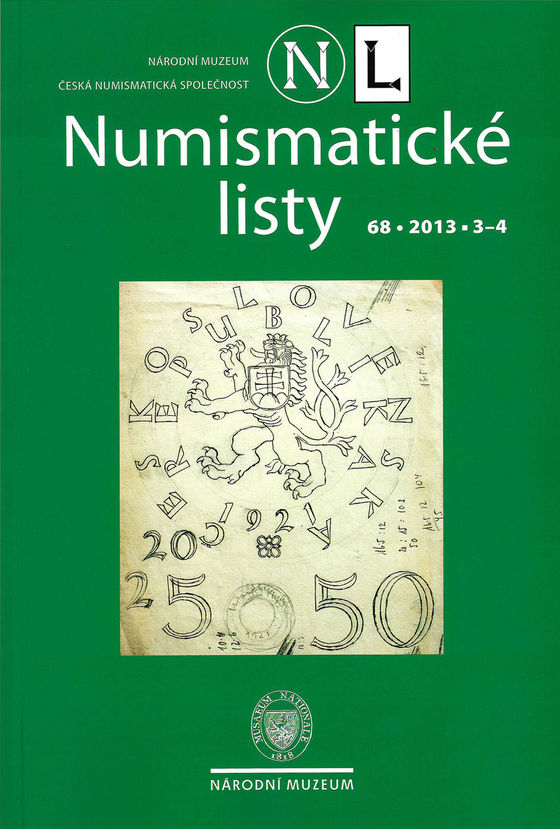 Numismatické listy 2013, 68, 3–4