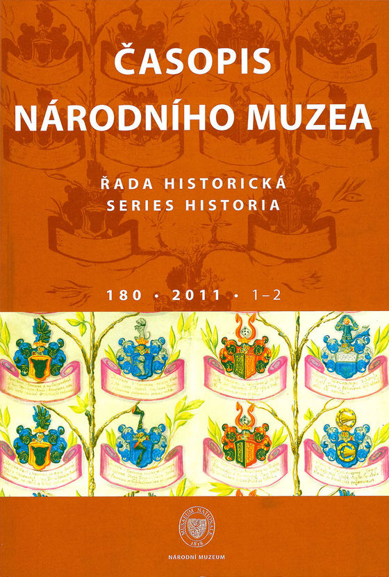 Časopis Národního muzea. Řada historická 2011, 180, 1–2