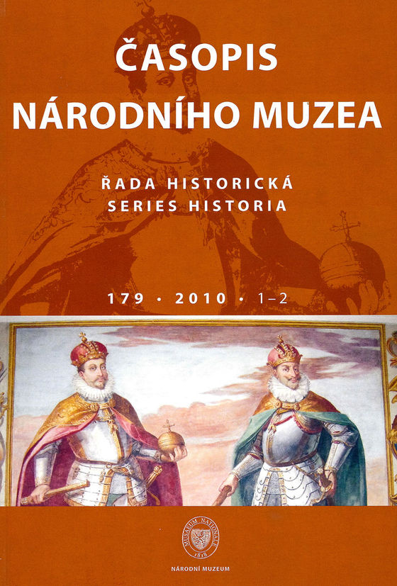 Časopis Národního muzea. Řada historická 2010, 179, 1–2