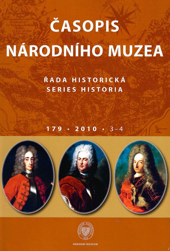 Časopis Národního muzea. Řada historická 2010, 179, 3–4