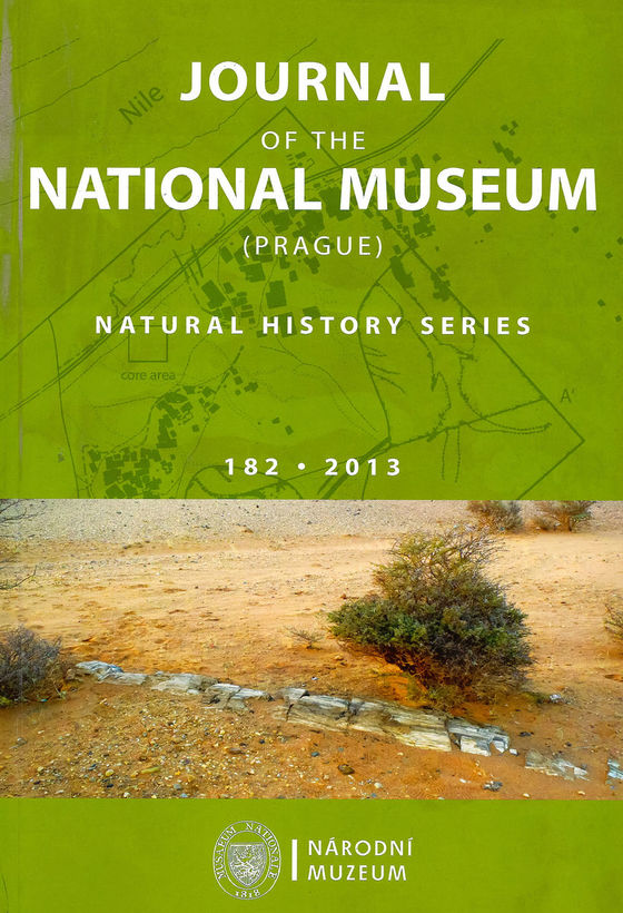 Journal of the National Museum (Prague), Natural History Series 2013, 182, 1