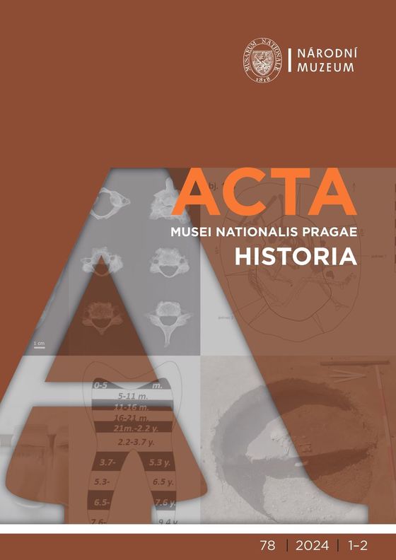 Acta Musei Nationalis Pragae – Historia 2024, 78, 1–2