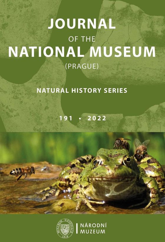 Journal of the National Museum (Prague), Natural History Series 2022, 191, 1