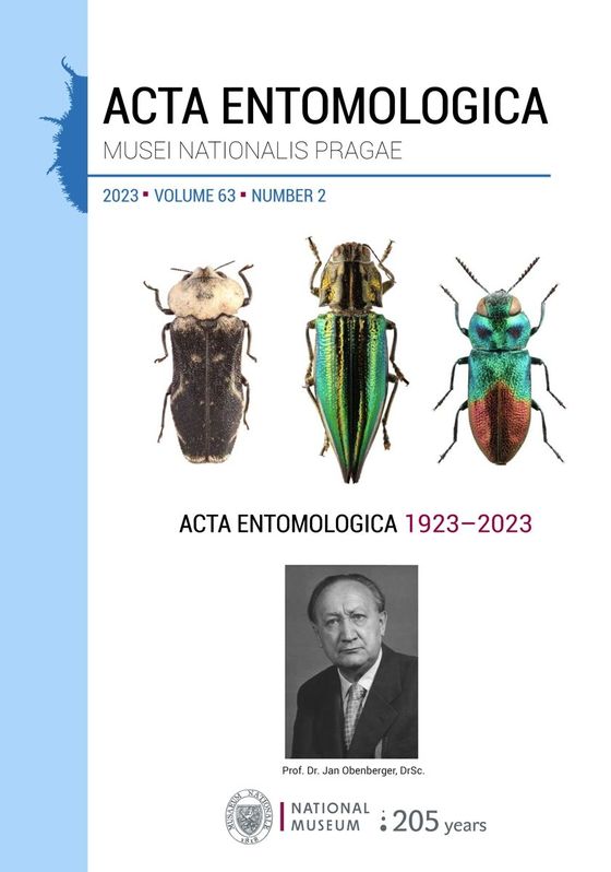 Acta Entomologica Musei Nationalis Pragae 2023, 63, 2