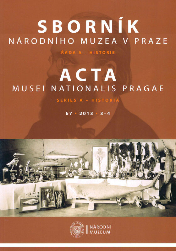 Acta Musei Nationalis Pragae – Historia 2013, 67, 3–4